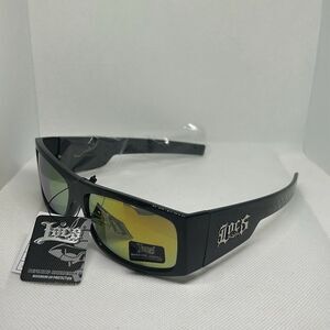 Locs Mens Mirrored Hardcore Sunglasses